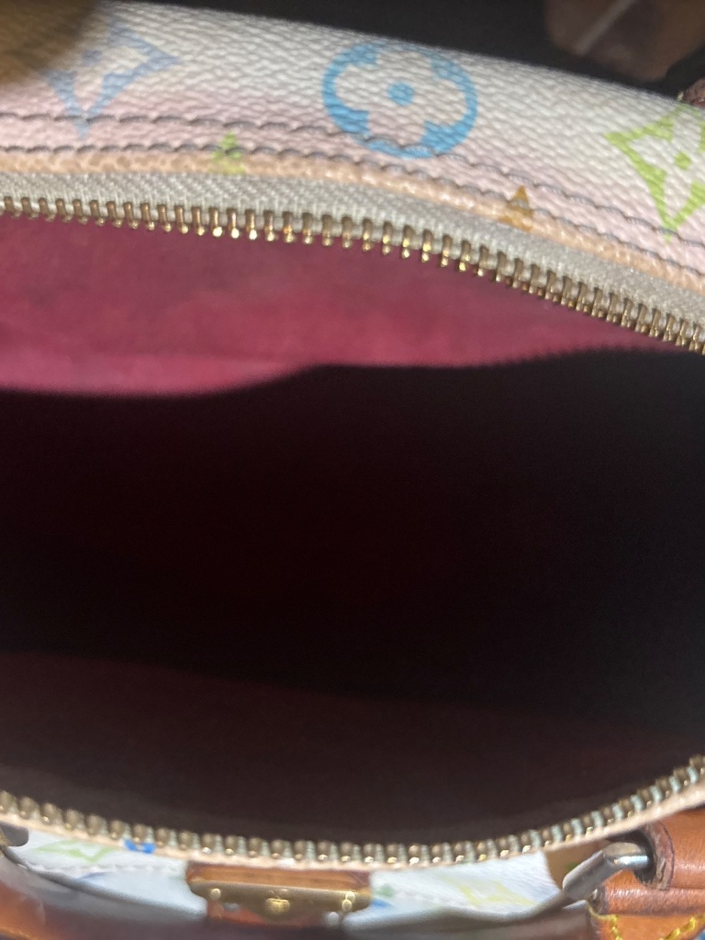 Louis Vuitton Monogram Multicolor Speedy 30 (White/Blanc version) - Picture 5 of 5